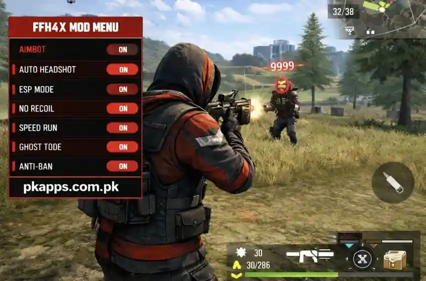 FFH4X Mod Menu Auto Headshot